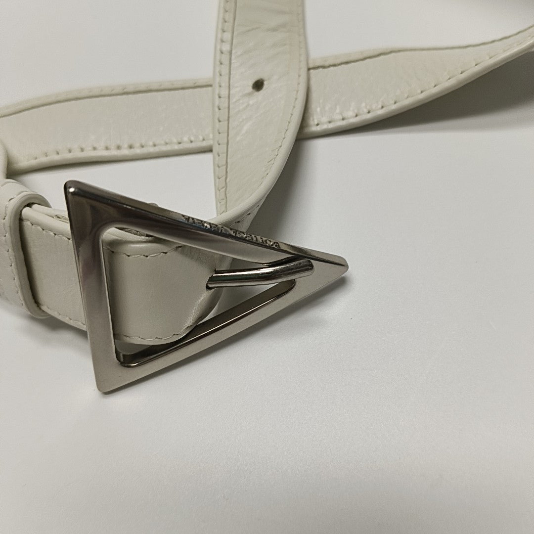 Cassette Medium Calfskin White