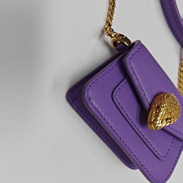 SERPENTI FOREVER Mini Calfskin Purple