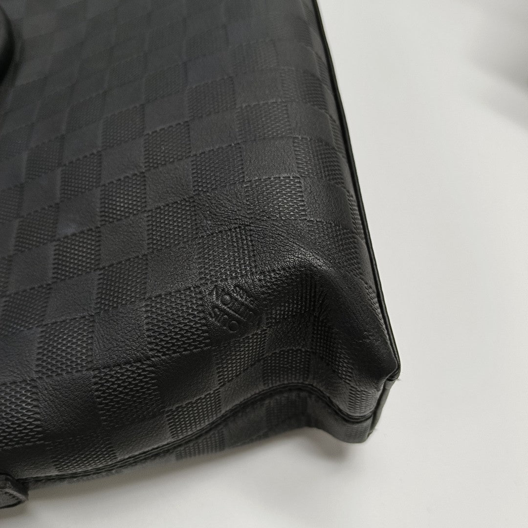 PORTE-DOCUMENTS Damier Graphite Calfskin Black