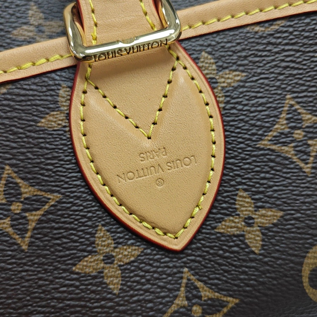 DIANE Monogram Coated Canvas Brown