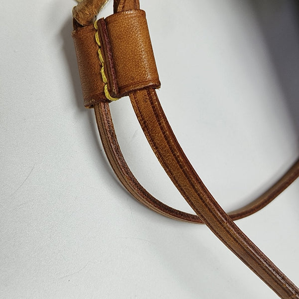 NEVERFULL MM Monogram Coated Canvas Brown