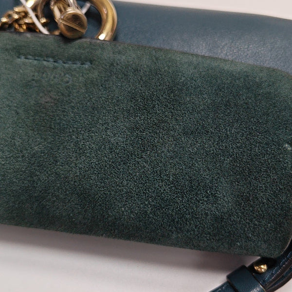Faye Mini Calfskin Blue