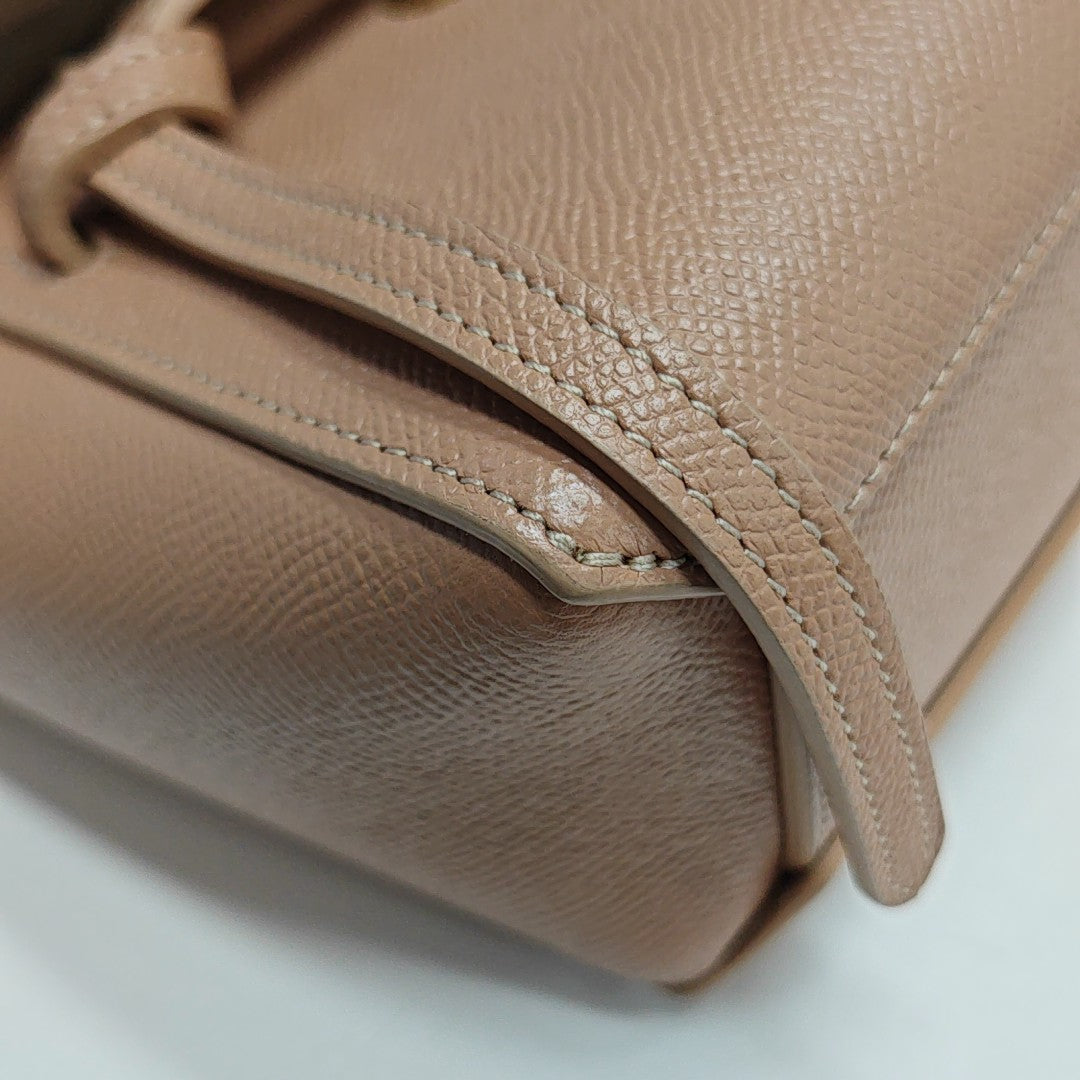 BELT PICO Calfskin Pink