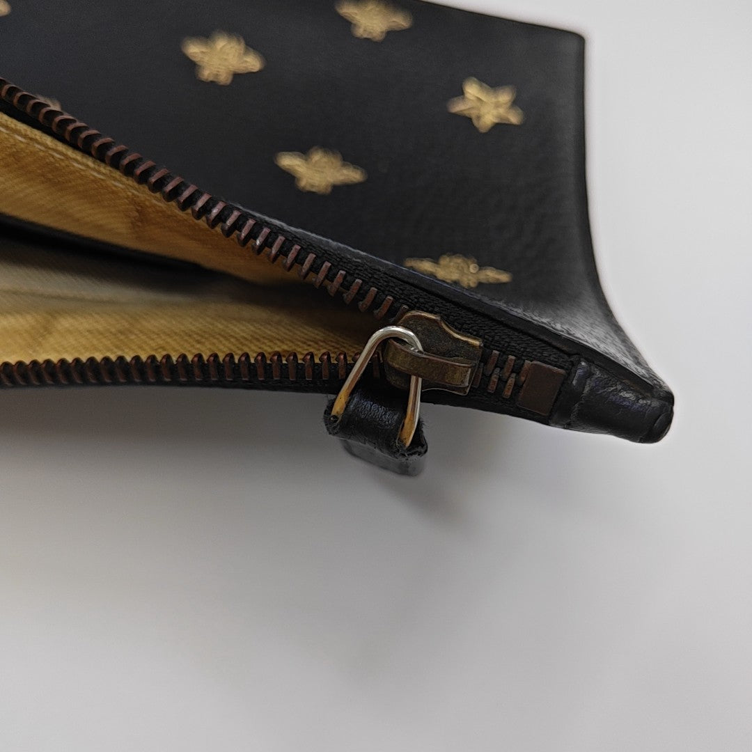 Calfskin Clutch Black