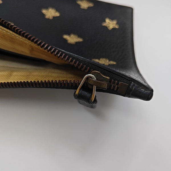 Calfskin Clutch Black