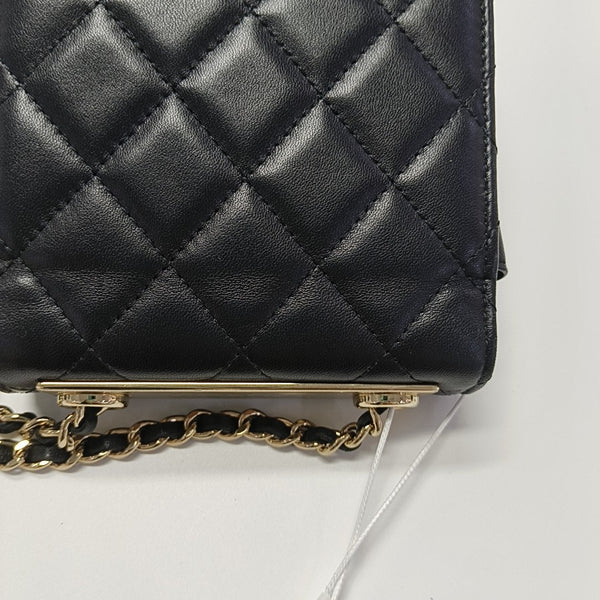 TRENDY CC Quilted Lambskin Black