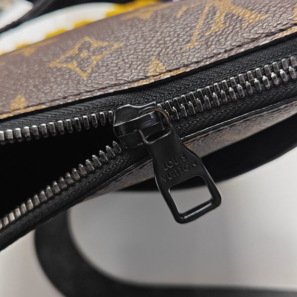 CRUISER PM Monogram Coated Canvas Brown