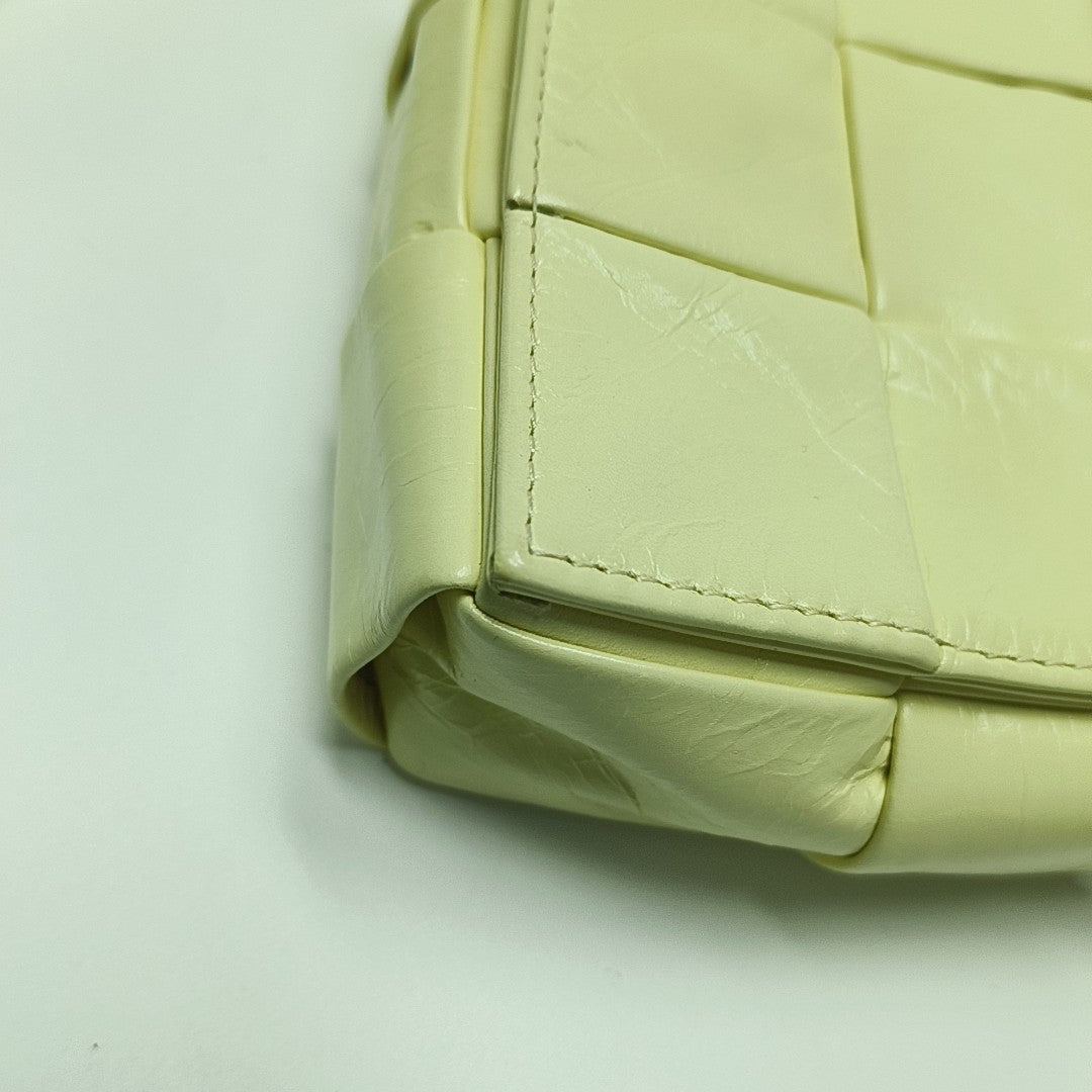 Cassette Mini Calfskin Yellow