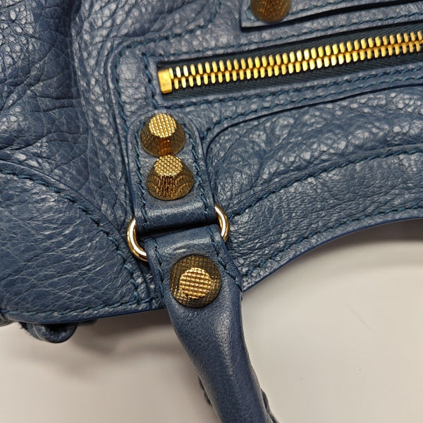 Classic City Mini Lambskin Blue