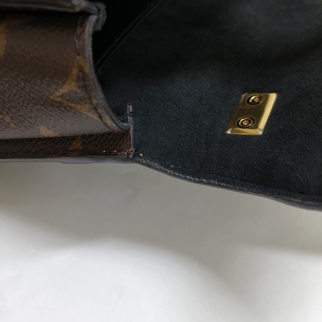 EDEN Monogram Coated Canvas Brown
