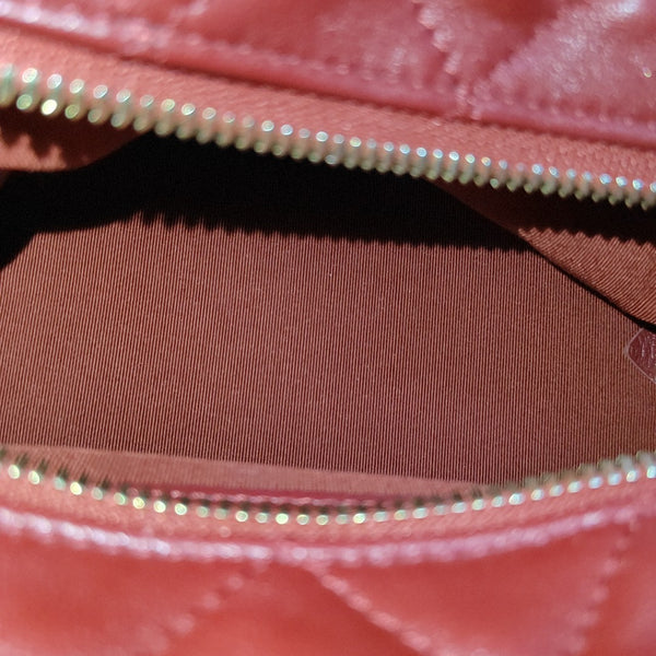 HOBO Quilted Lambskin Red
