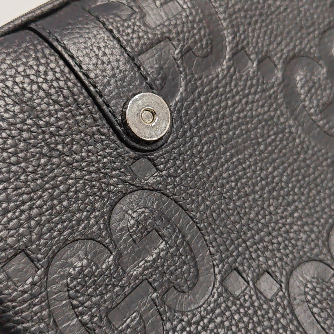 Monogram Calfskin Medium Black