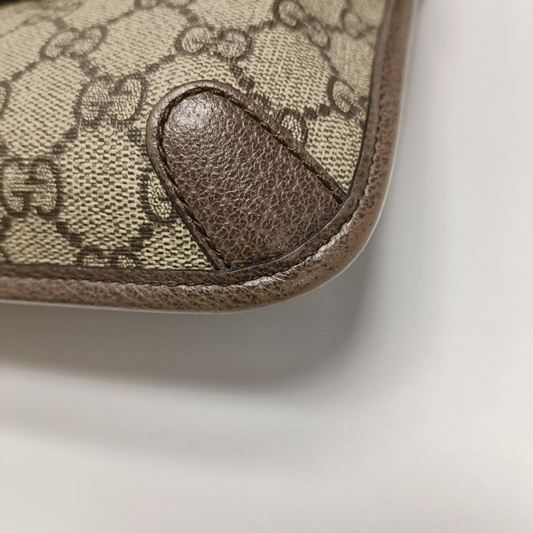Neo Vintage Monogram Coated Canvas Beige
