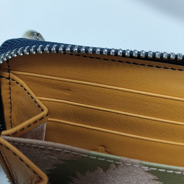 Calfskin Wallet Blue