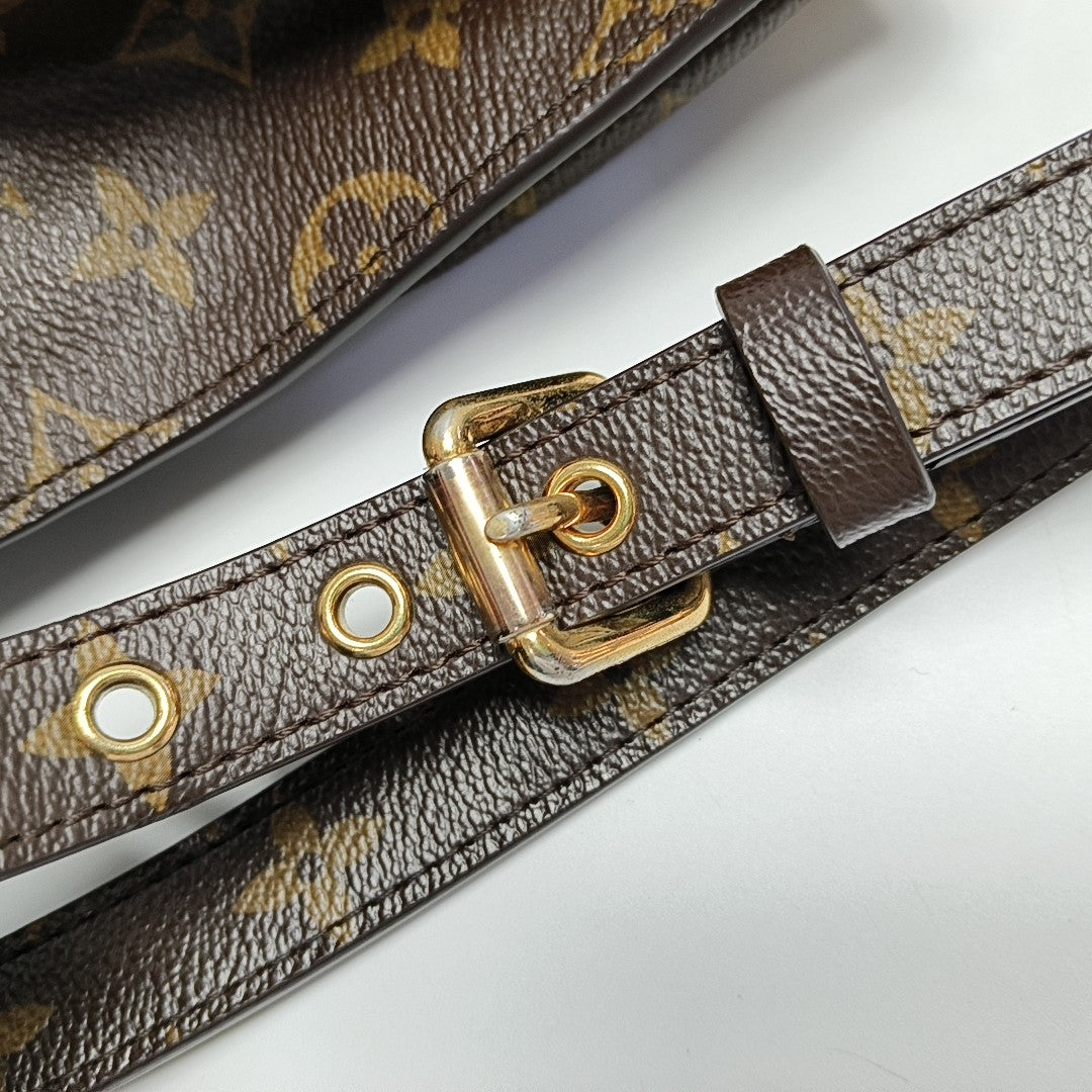 MÉTIS Monogram Coated Canvas Brown