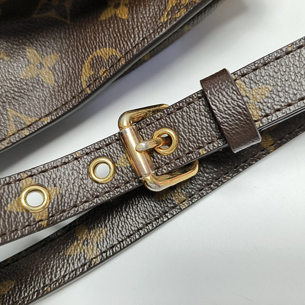 MÉTIS Monogram Coated Canvas Brown