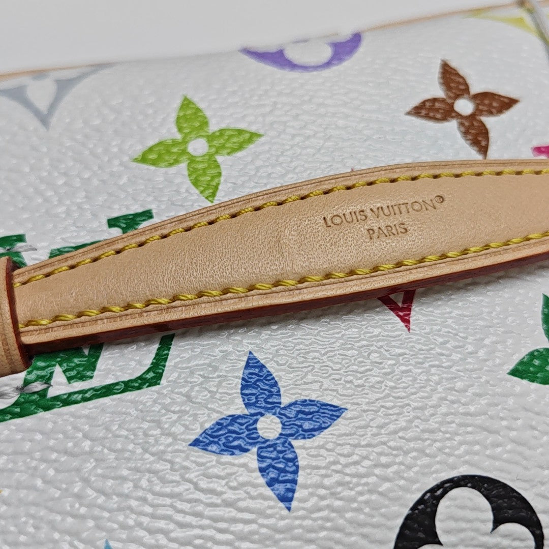 LV × TM NICE Monogram Coated Canvas White