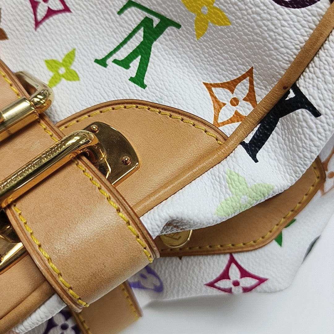 LV × TM CLAUDIA Monogram Coated Canvas White
