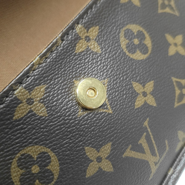IVY Monogram Coated Canvas Brown