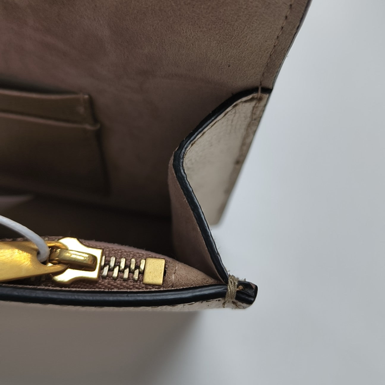Saddle Mini Calfskin Beige
