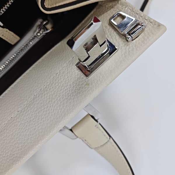Zumi Small Calfskin White