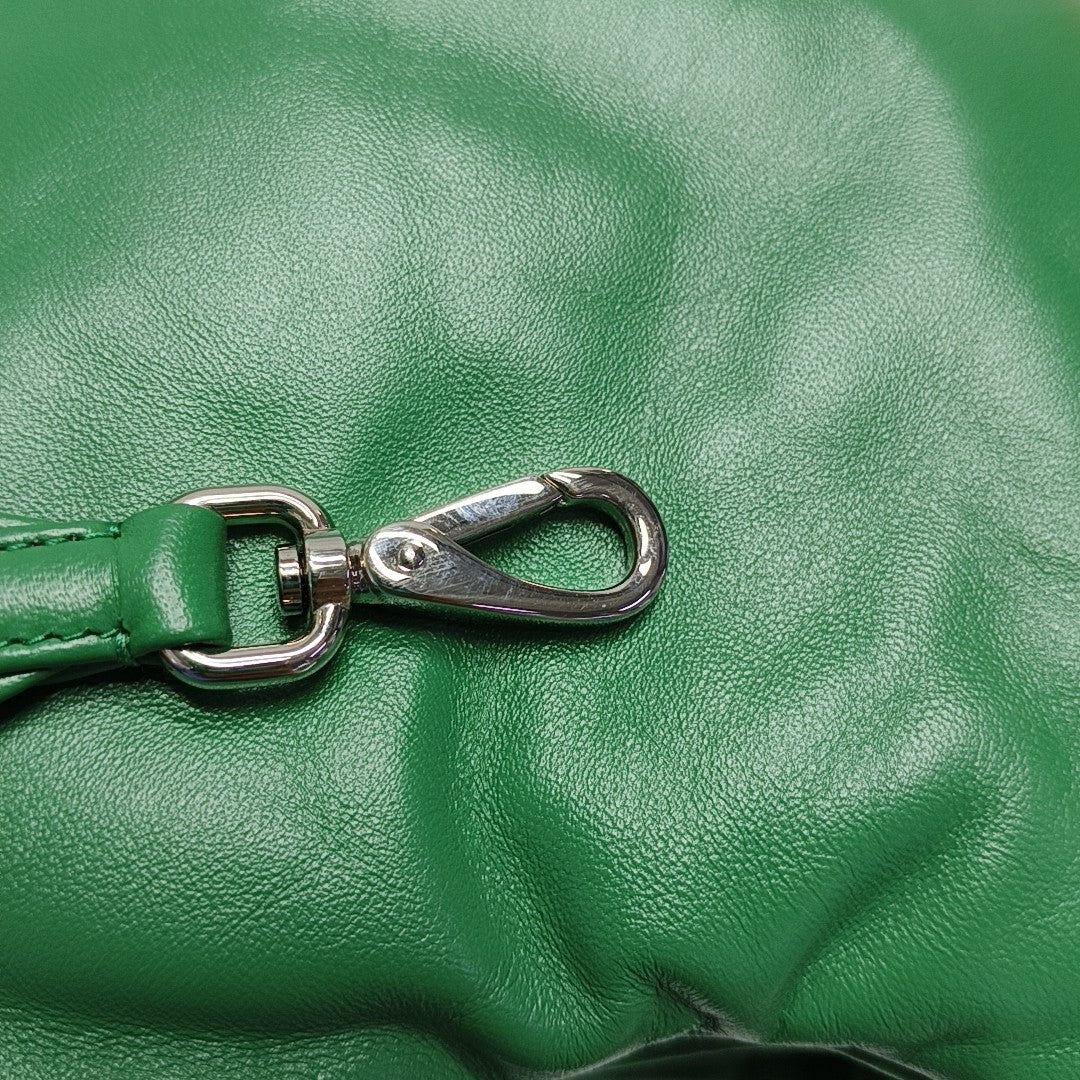 Lambskin Shoulder Bag Green