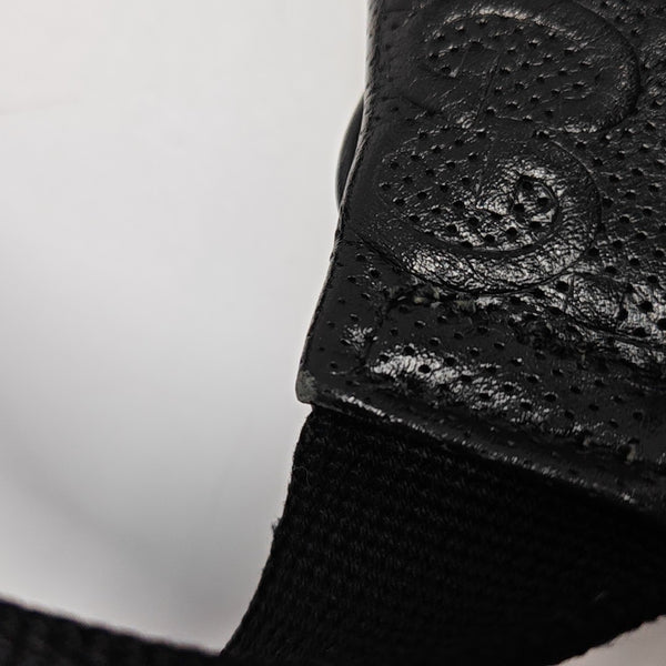 Monogram Calfskin Belt Bag Black