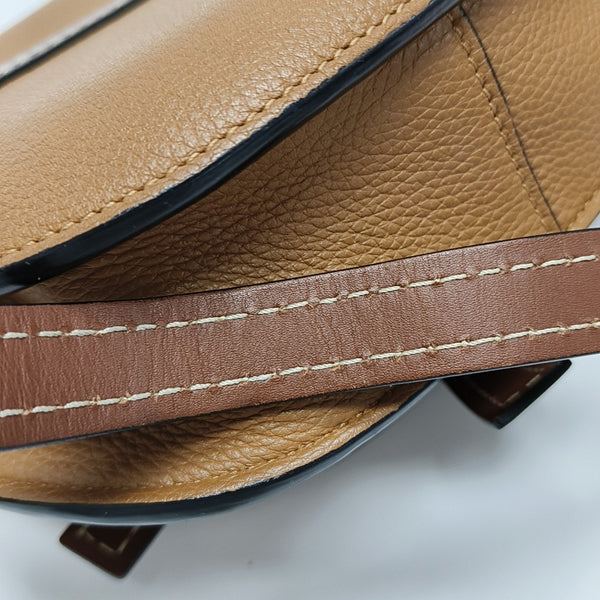 Gate Small Calfskin Brown