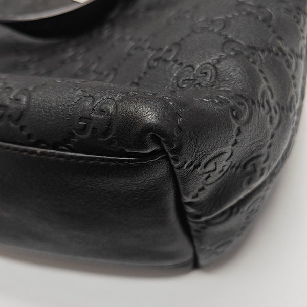 GG Imprime Monogram Calfskin Black