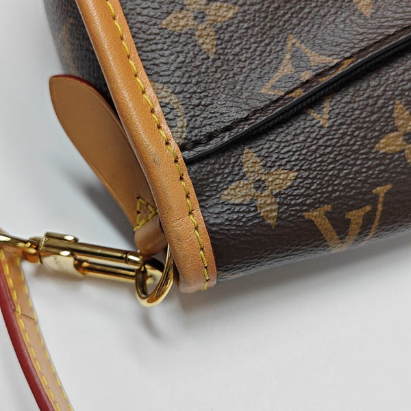 DIANE Monogram Coated Canvas Brown