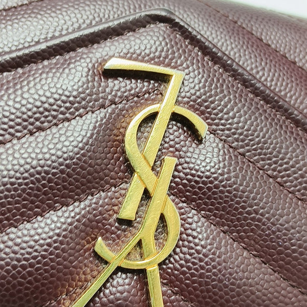 MONOGRAM Quilted Calfskin Red Wallet