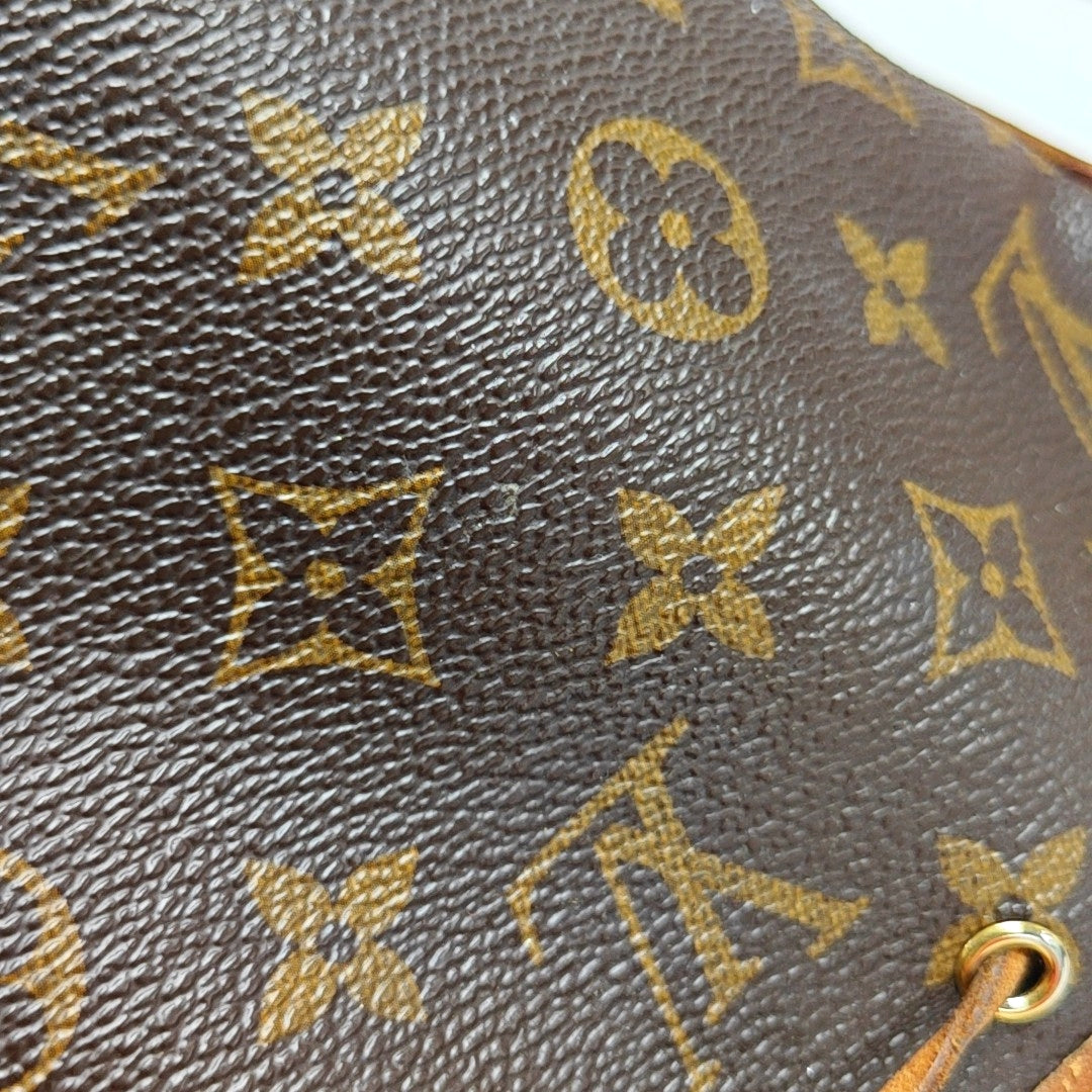 NÉONOÉ Nano Monogram Coated Canvas Brown