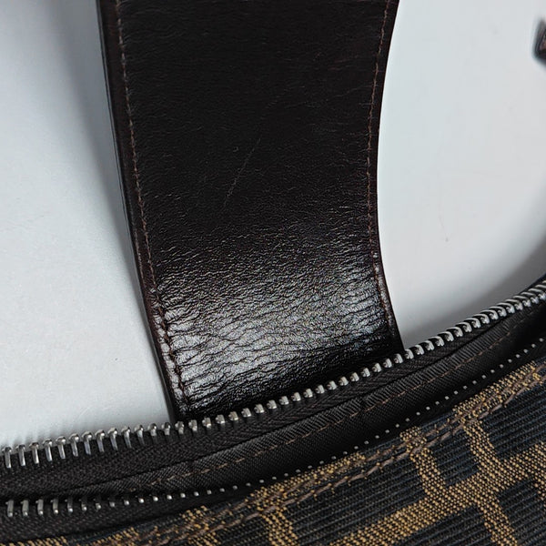 Canvas Shoulder Bag Brown