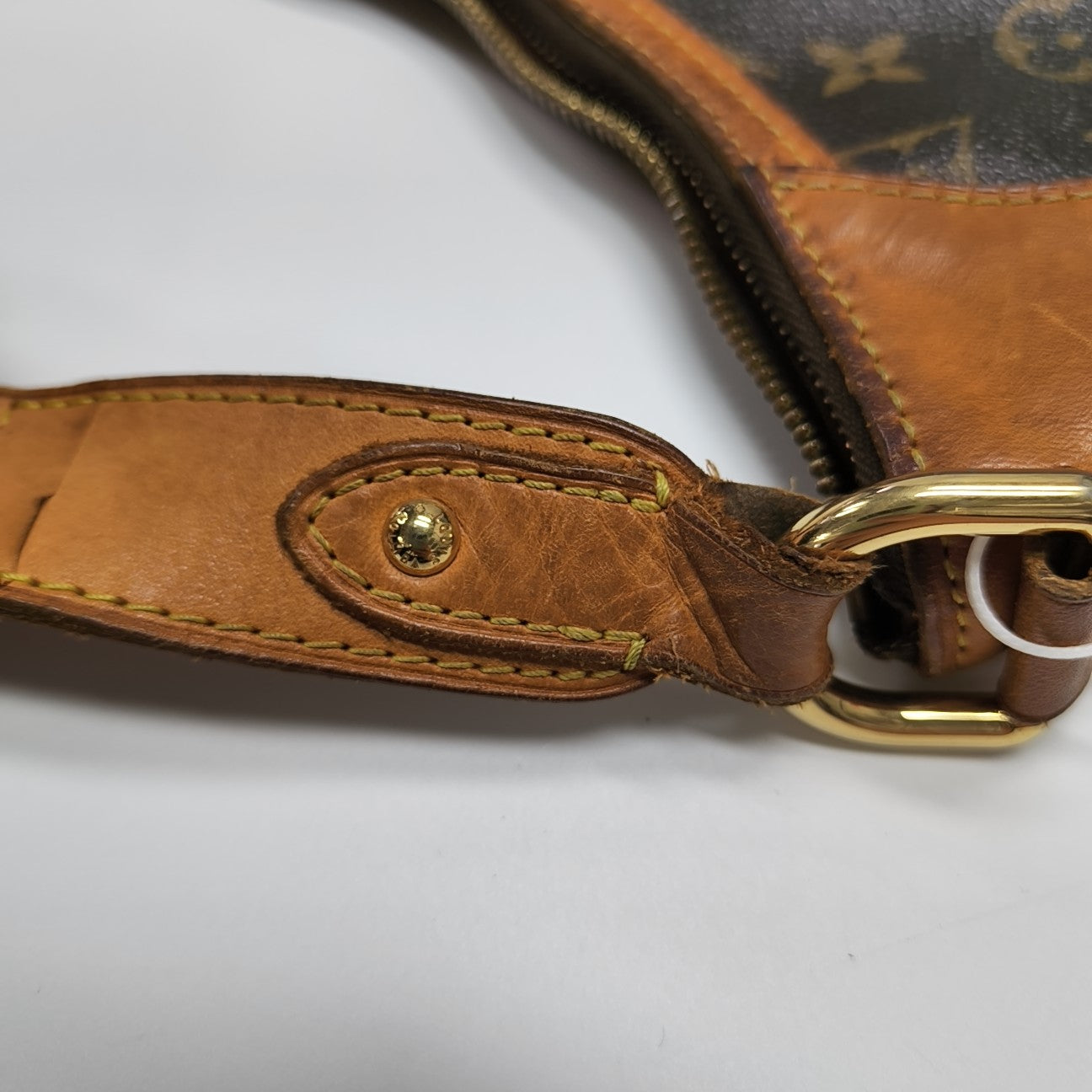 VINTAGE THAMES GM Monogram Coated Canvas Brown
