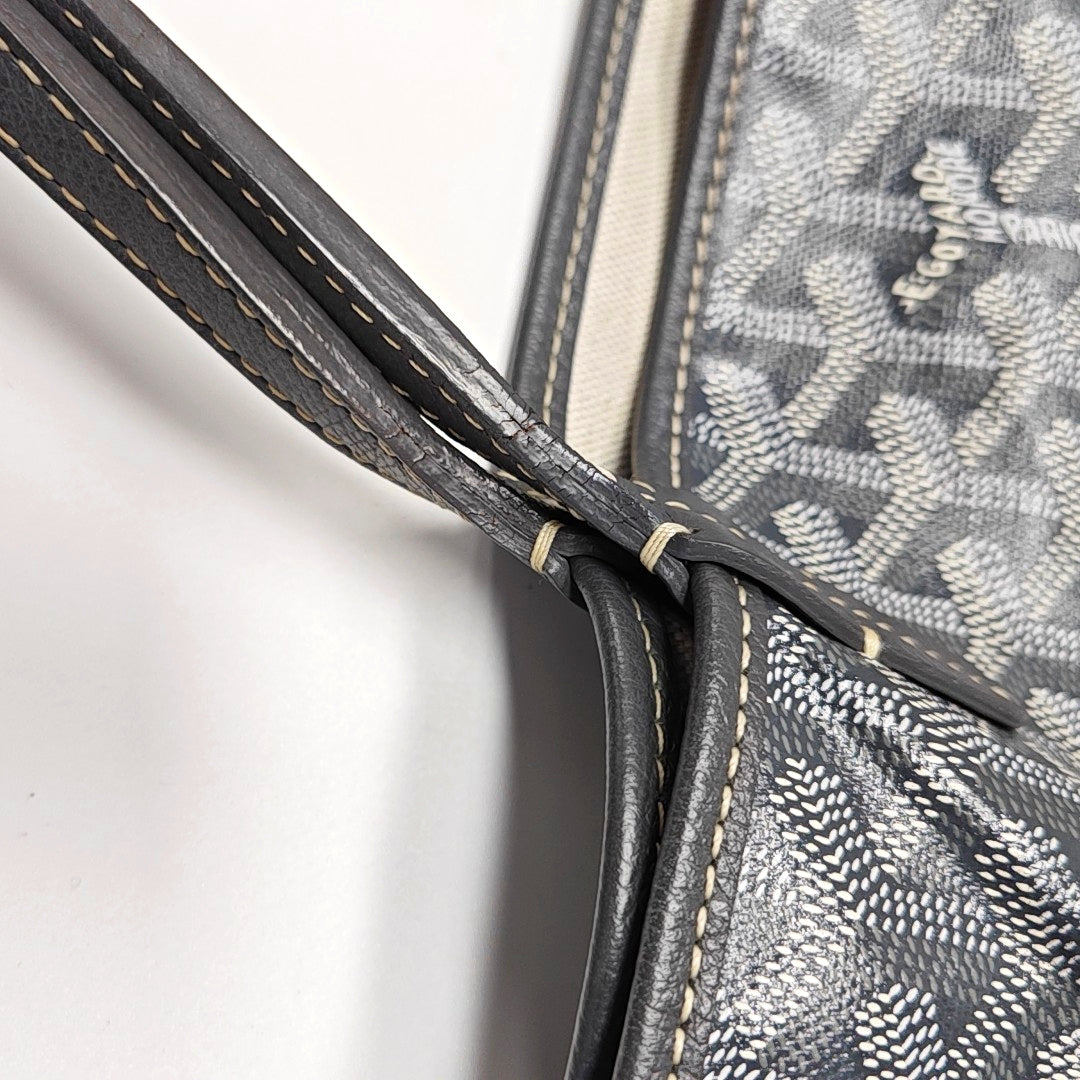 Saint Louis PM Coated Canvas Gray