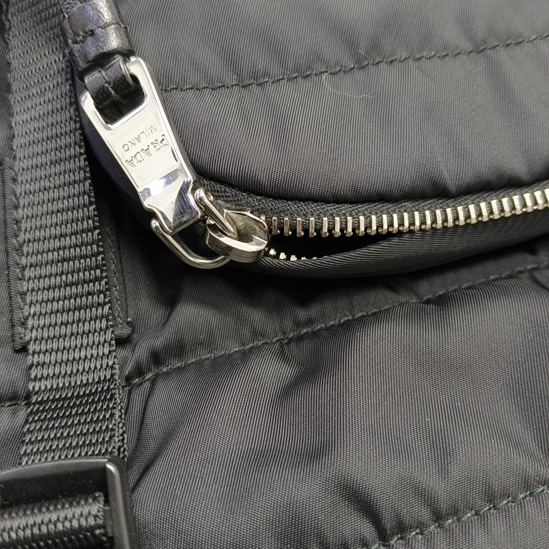 Nylon Backpack Black