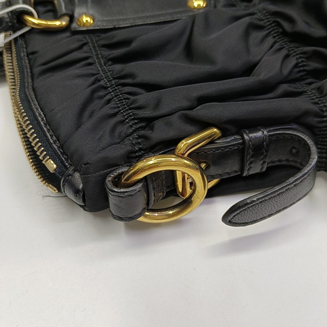 Nylon Tote Bag Black
