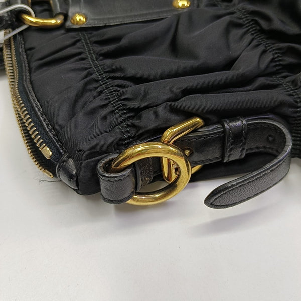 Nylon Tote Bag Black