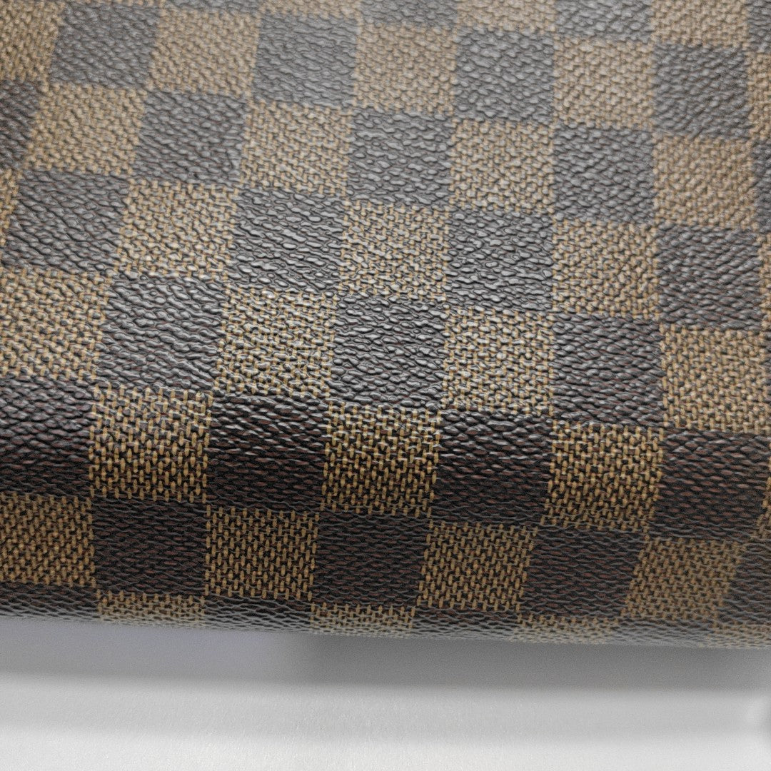 LOOPING PM Damier Ebene Coated Canvas Brown