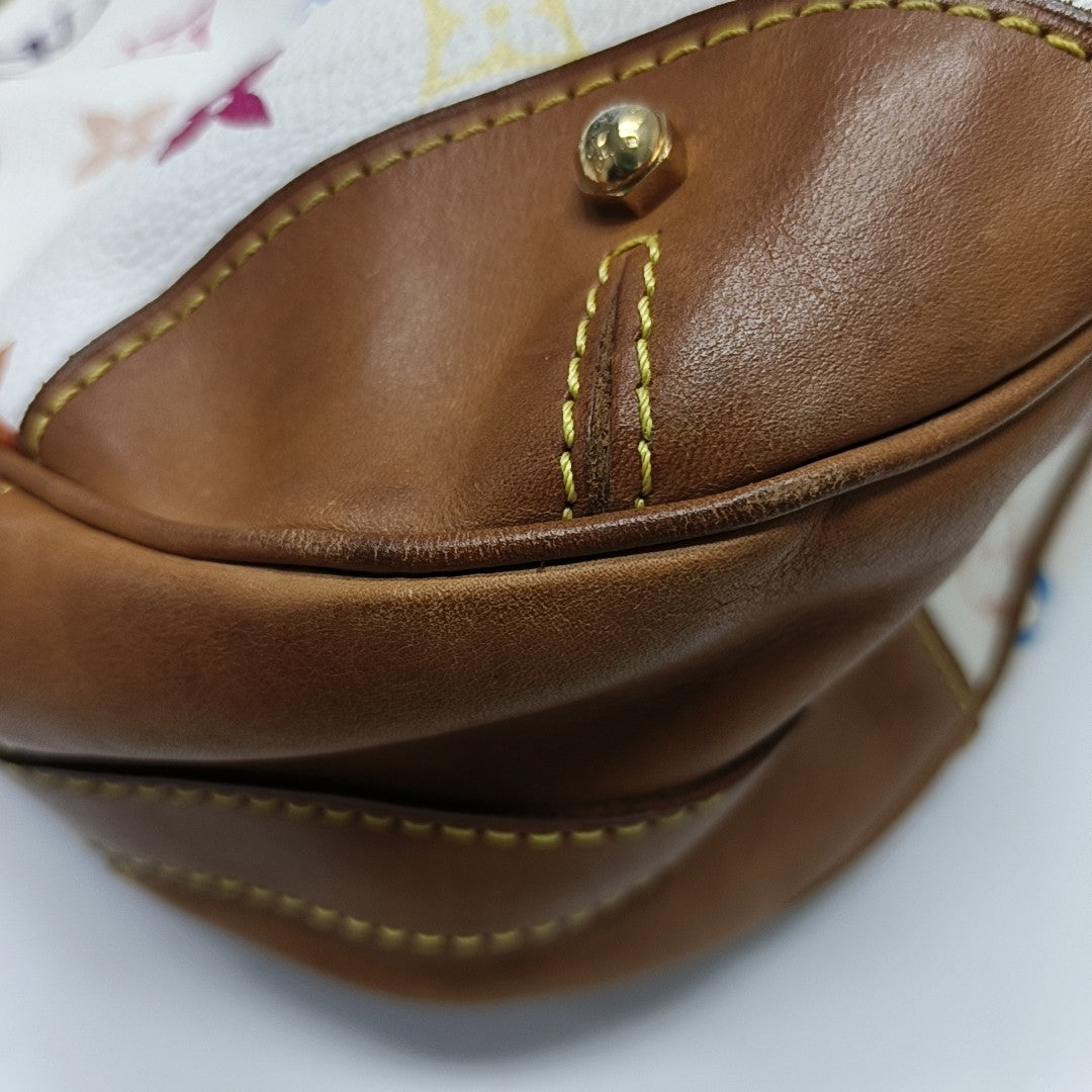 LV × TM GRETA Monogram Coated Canvas White