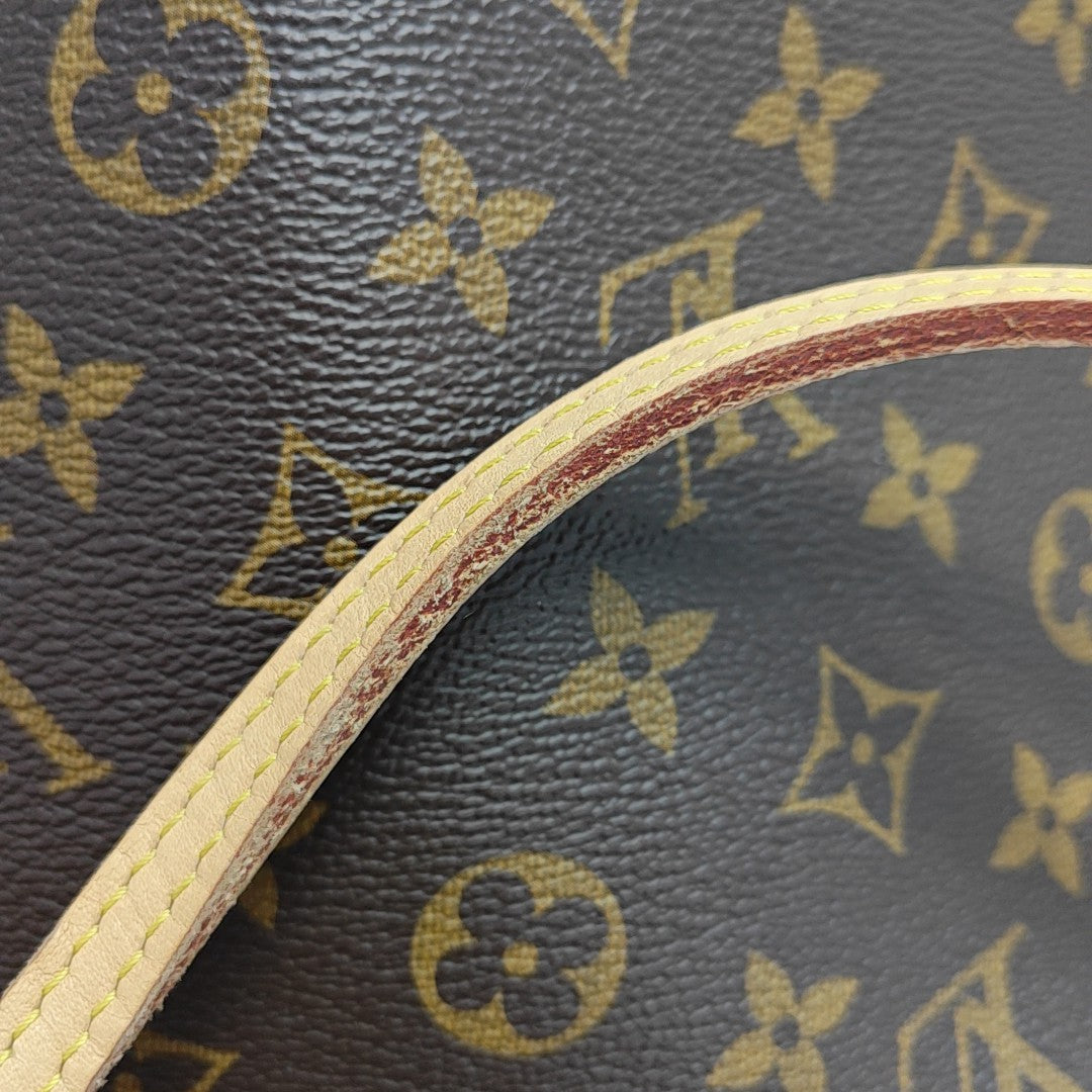 NEVERFULL PM Monogram Coated Canvas Brown