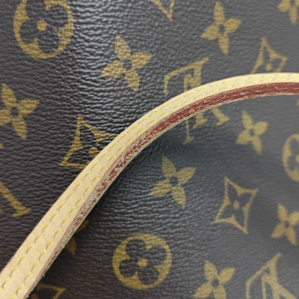 NEVERFULL PM Monogram Coated Canvas Brown