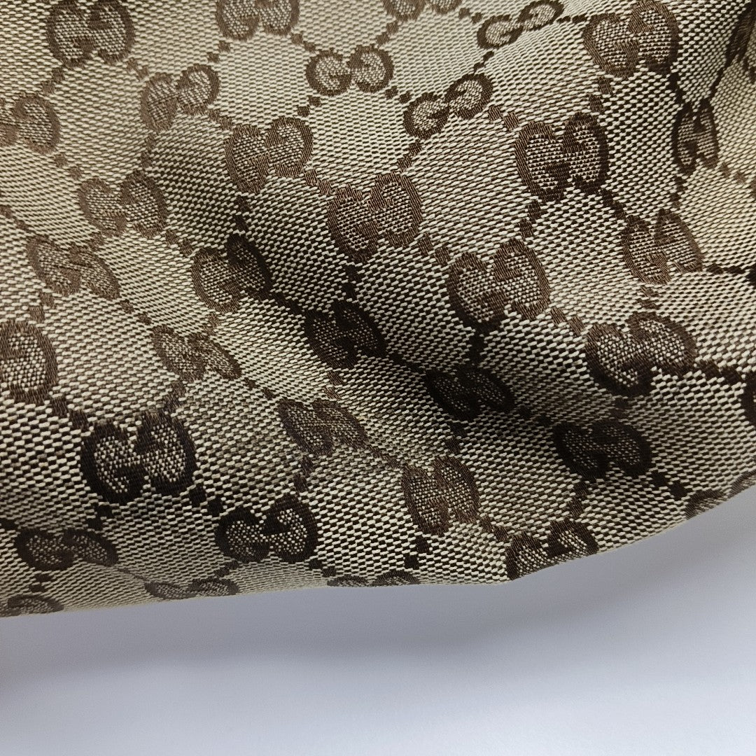 Monogram Canvas Top Handle Bag Brown
