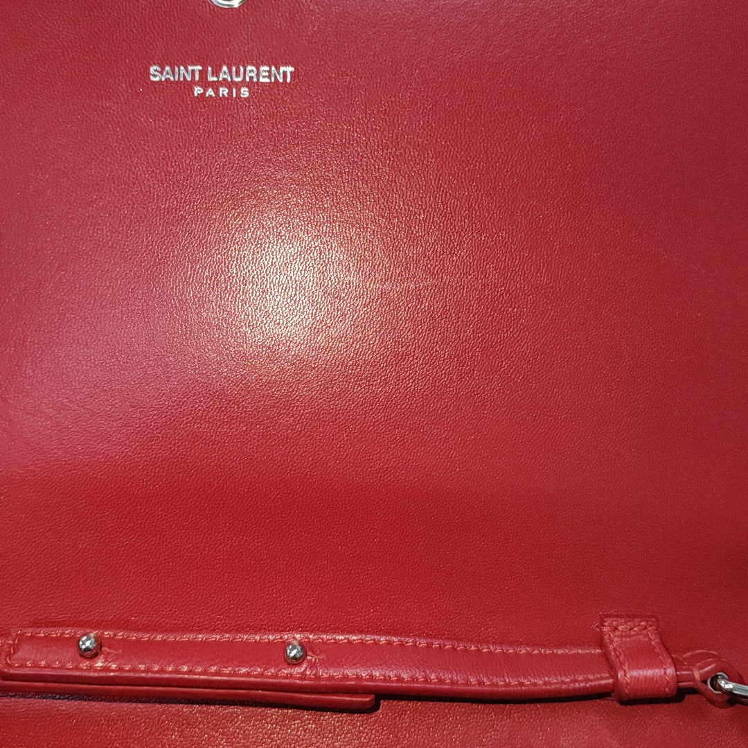 Kate Calfskin Rojo