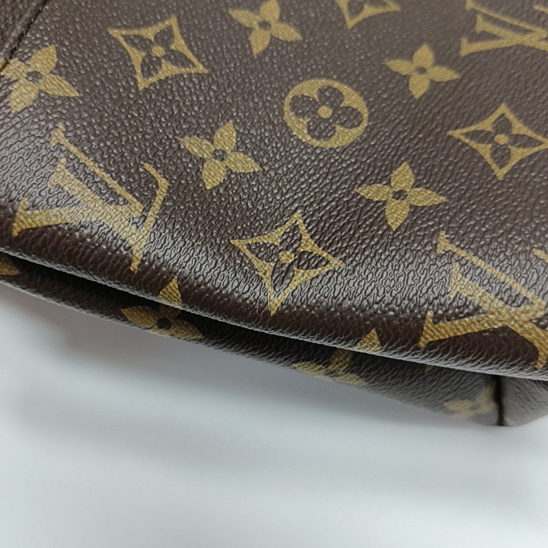 SAINT PLACIDE Monogram Coated Canvas Brown