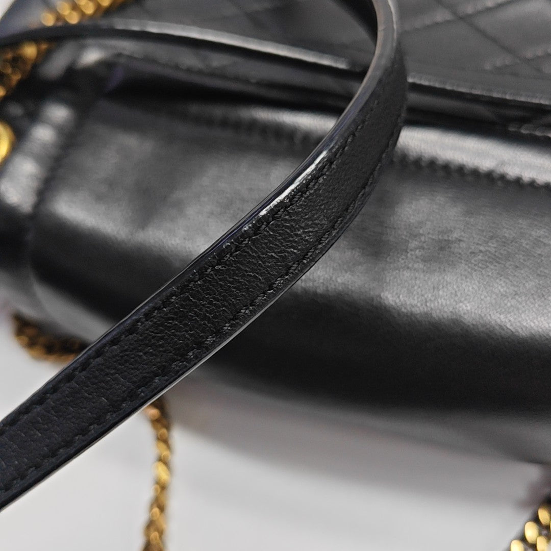 NOLITA Mini Quilted Lambskin Black