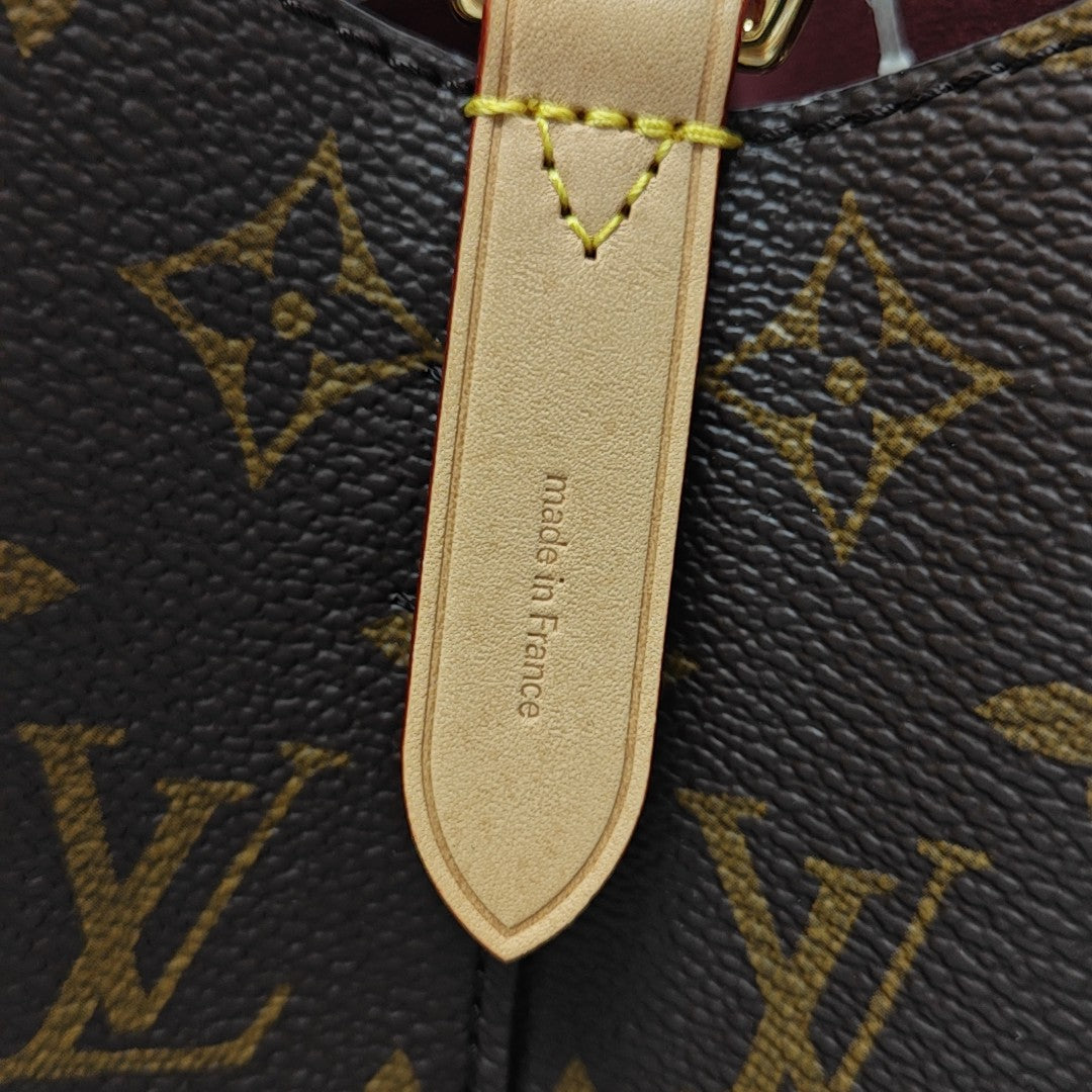 NÉONOÉ BB Monogram Coated Canvas Brown