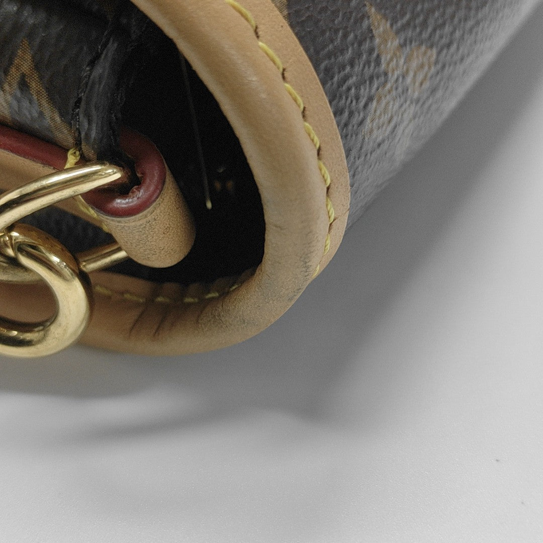 DIANE Monogram Coated Canvas Brown