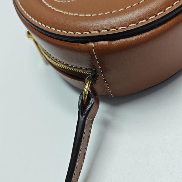 TRIOMPHE Small Calfskin Brown