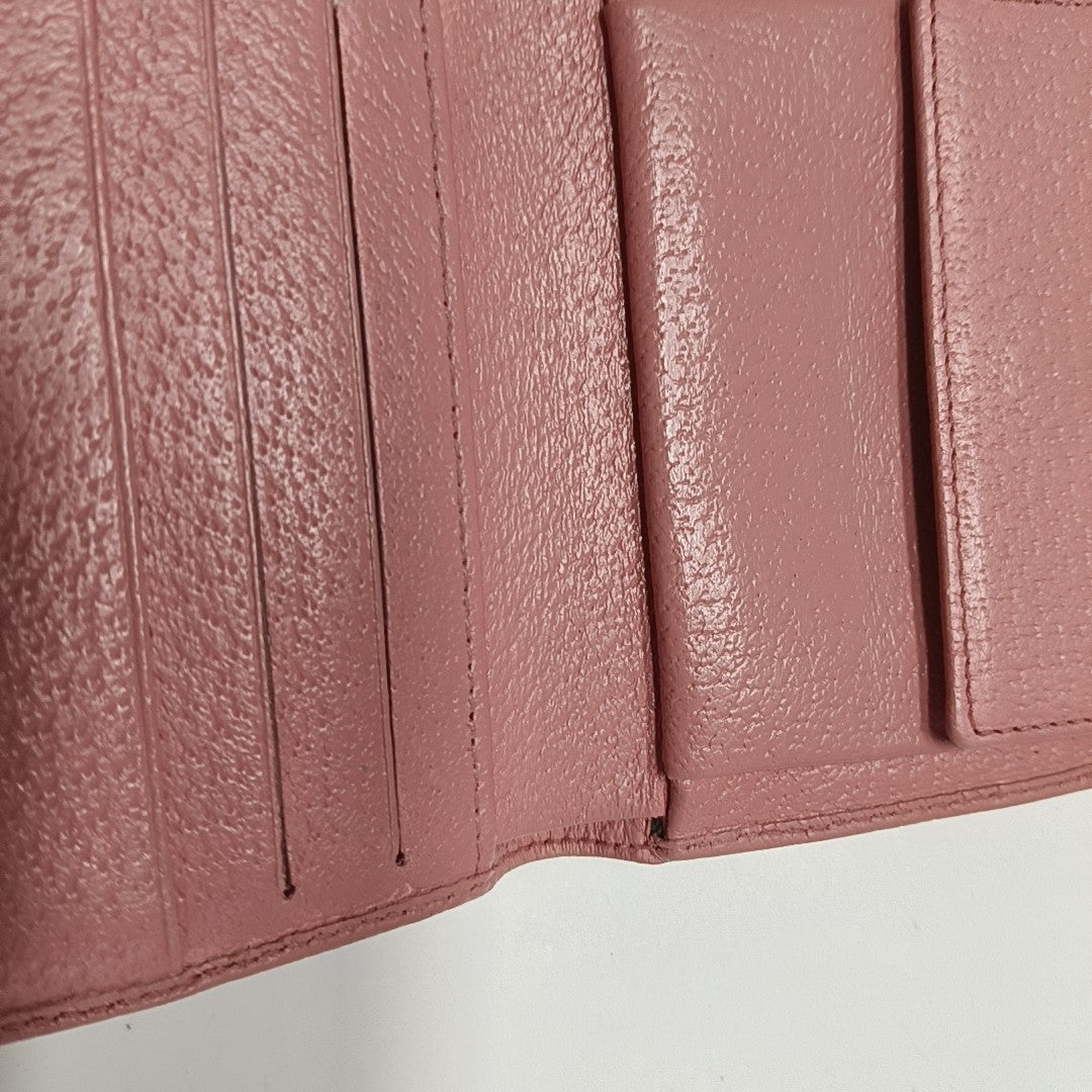 Calfskin Wallet Pink